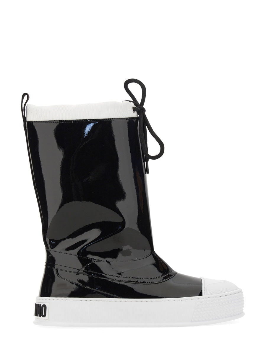 Moschino Boots - Black | Wanan Luxury