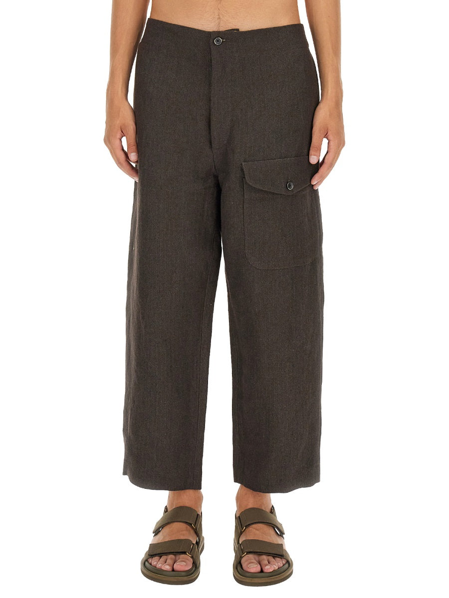 Uma Wang Pants - Brown | a38799a8f18ac270b04d4d4db3783492aade7ba7