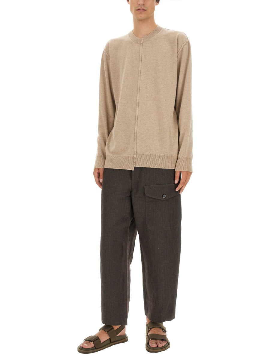 Uma Wang Pants - Brown | 27d9a2acd8f0e1b6dc159be7fbf0178f1bd43345