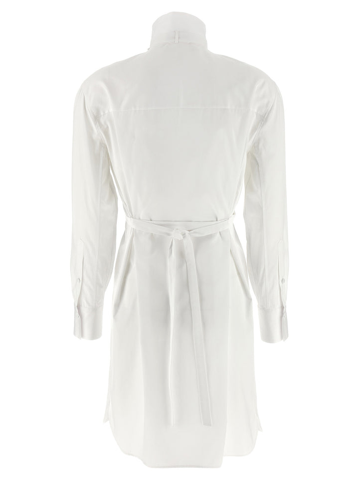Mcqueen Tuxedo Chemisier Dress Dresses - White | c300aa7c79f3a6197cee1a226f04c519bbf567ed