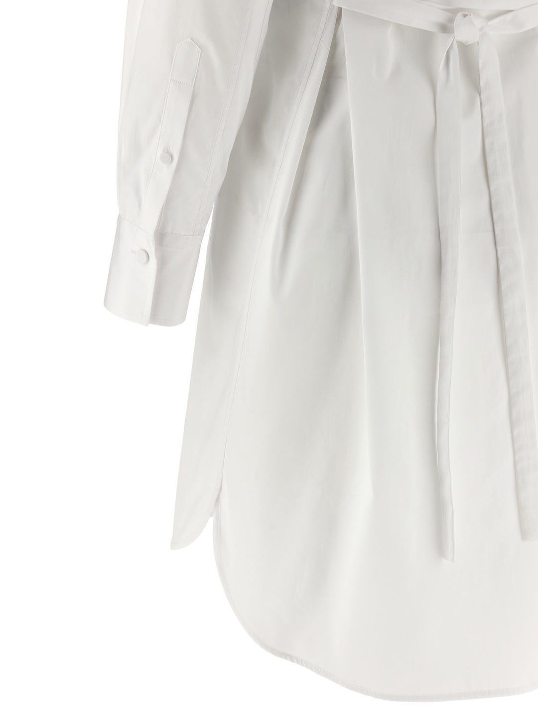 Mcqueen Tuxedo Chemisier Dress Dresses - White | 982a683895c771ab16281e8caf1d510fa8843508
