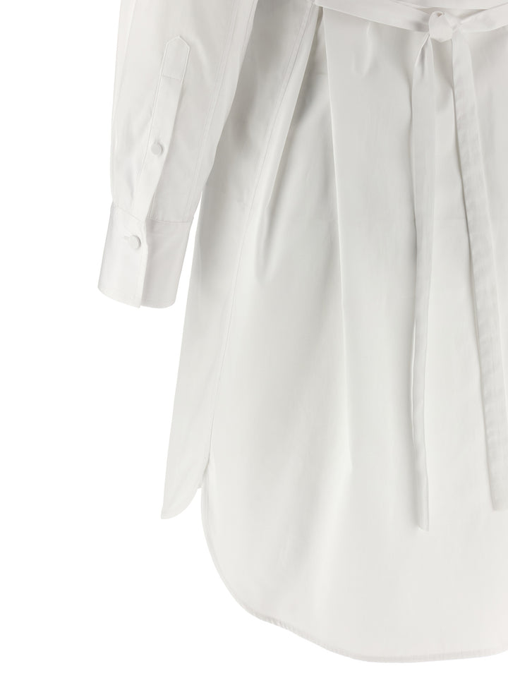 Mcqueen Tuxedo Chemisier Dress Dresses - White | 982a683895c771ab16281e8caf1d510fa8843508