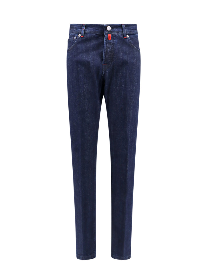 Kiton Ciro Paone Jeans - Blue and green | 3a34930366320755fe102a67deb9cc15fd1d214e