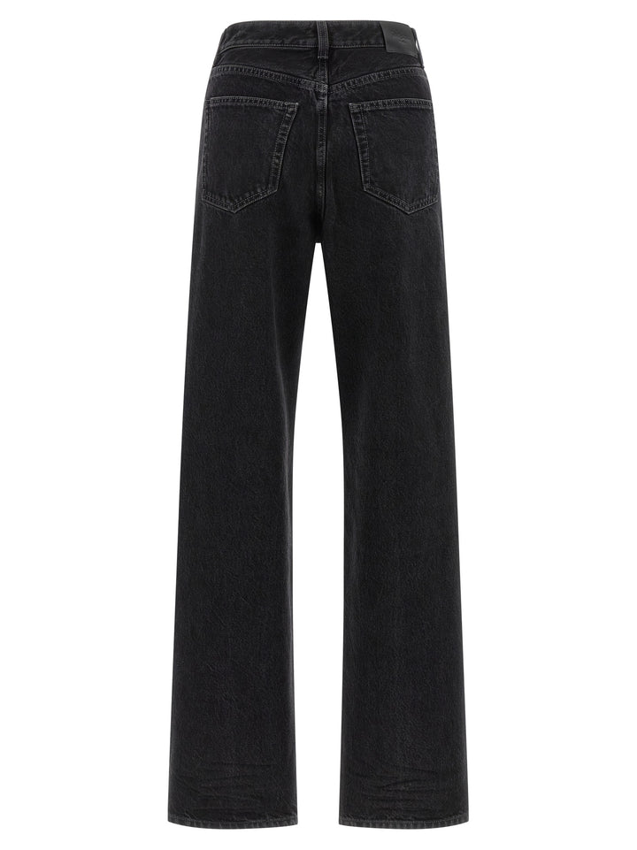 Saint Laurent V Waist Jeans - Black | 83c5bc873b0480d305675dfd0c0004d3e1e67bcd