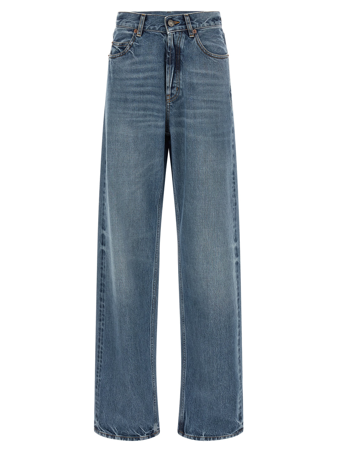 Saint Laurent V-Shaped Waist Jeans - Light Blue | bba7e704c435d1734fcc212910948ef22c05930f