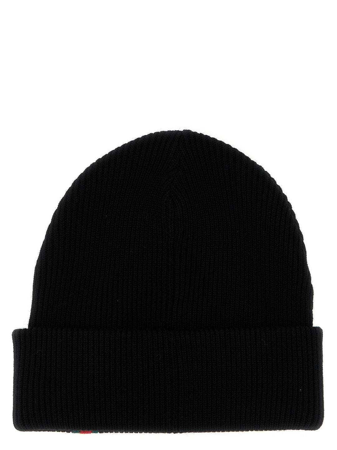 Gucci Web Detail Beanie Hats - Black | 65bfc05758c0d28a973735c2b6e7f6eba87956b9