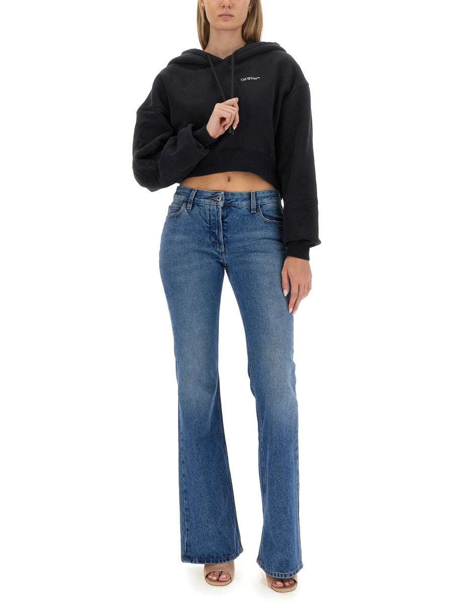 Off-White Sweatshirts - Black | Wanan Luxury