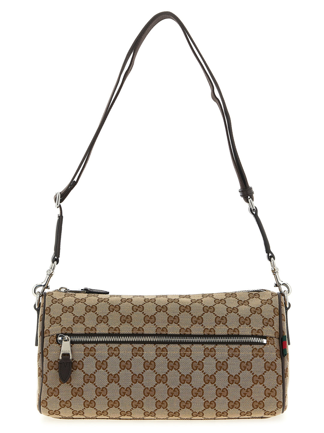 Gucci Small Gg Cylindrical Shoulder Strap Crossbody Bags - Beige | 1832d74146927342a8cd94b0103885699ef7f894