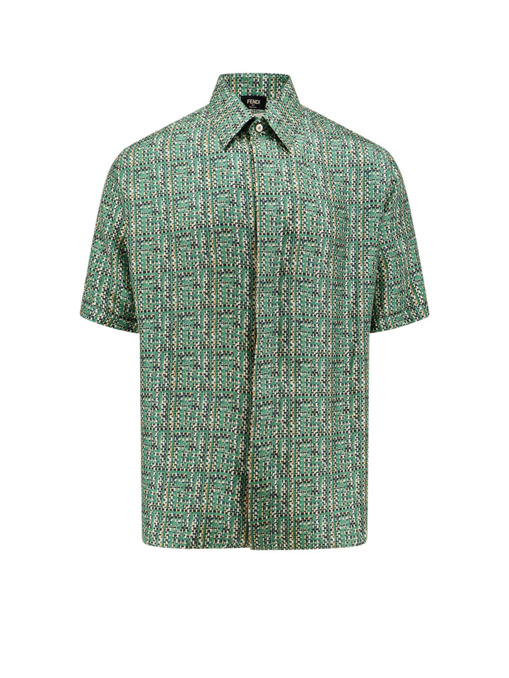 Fendi Shirts - Blue and green | d6ed5bd3cf5ed8e3712b65306257280bda8e5304