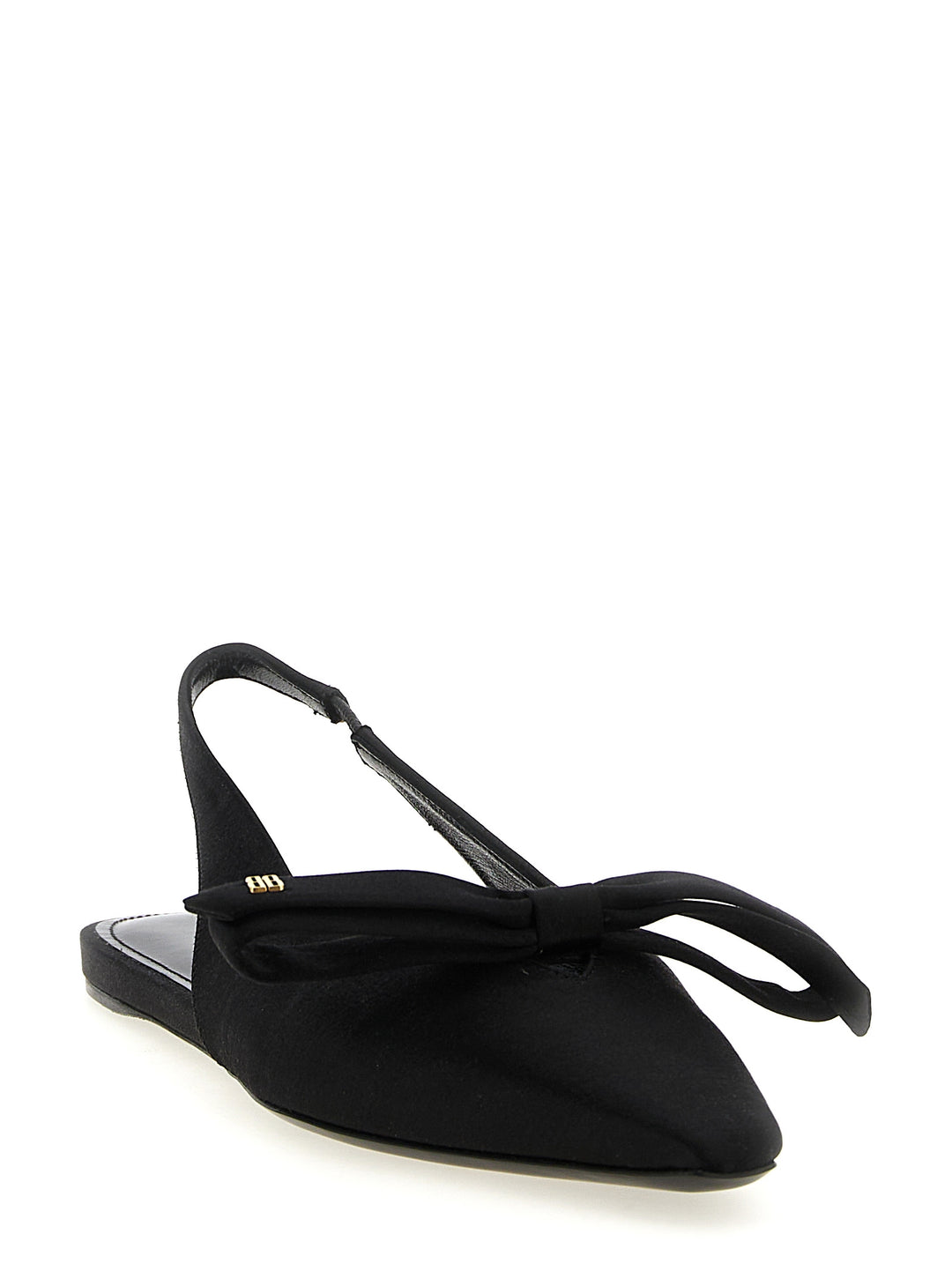 Balenciaga Nano Bow Sling Flat shoes - Black | 051db1a7c09822d88d5a112ac1de91e4303a0d73