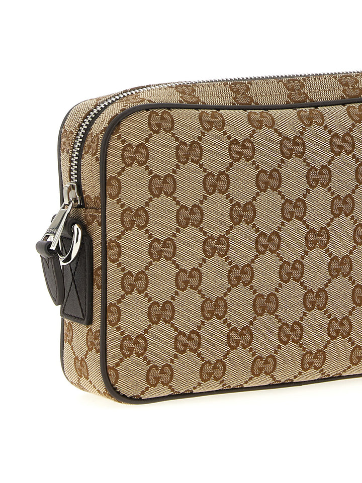 Gucci Gg Small Shoulder Strap Crossbody Bags - Brown | 5e0a1df78ec2b34ca19357502323be17db53a843