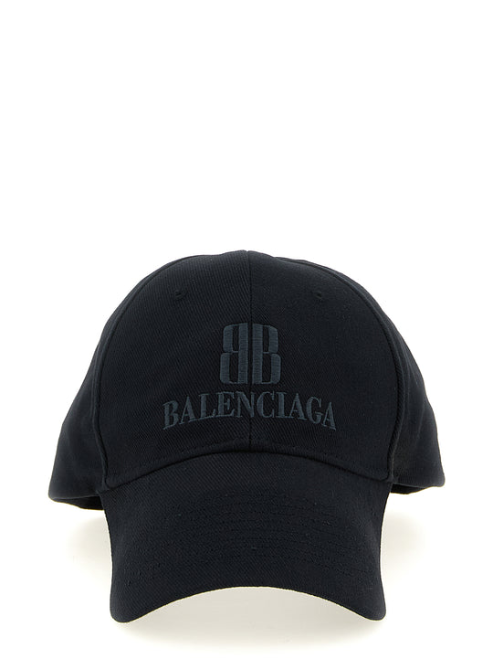 Logo Embroidery Cap Hats Black