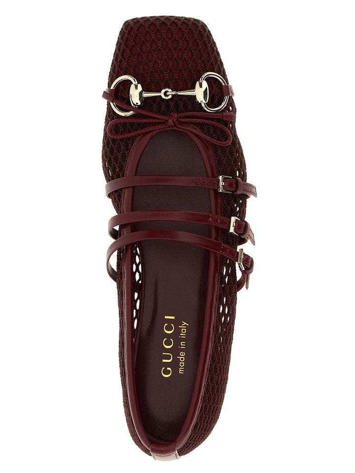 Gucci Gucci Flat shoes - Bordeaux | 2ba2b2a2f520946e548fc1a47c833017ec219969