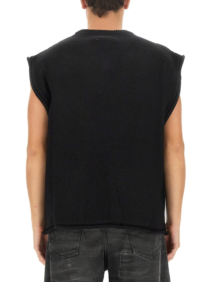 MM6 Maison Margiela Gilet - Black | Wanan Luxury