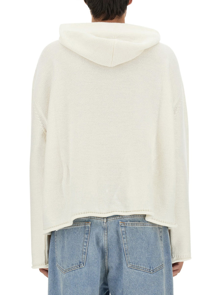 MM6 Maison Margiela Sweaters - White | Wanan Luxury