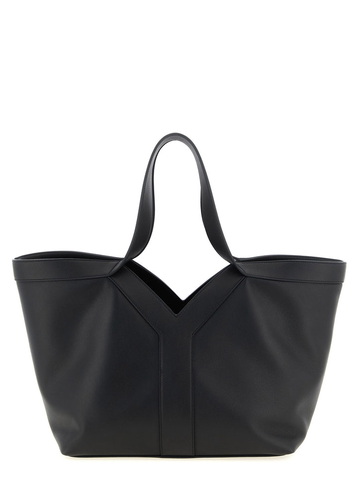 Saint Laurent Y Tote Bag - Black | b2d8775526a5f9dd097fe32cfe44821ef7f55979