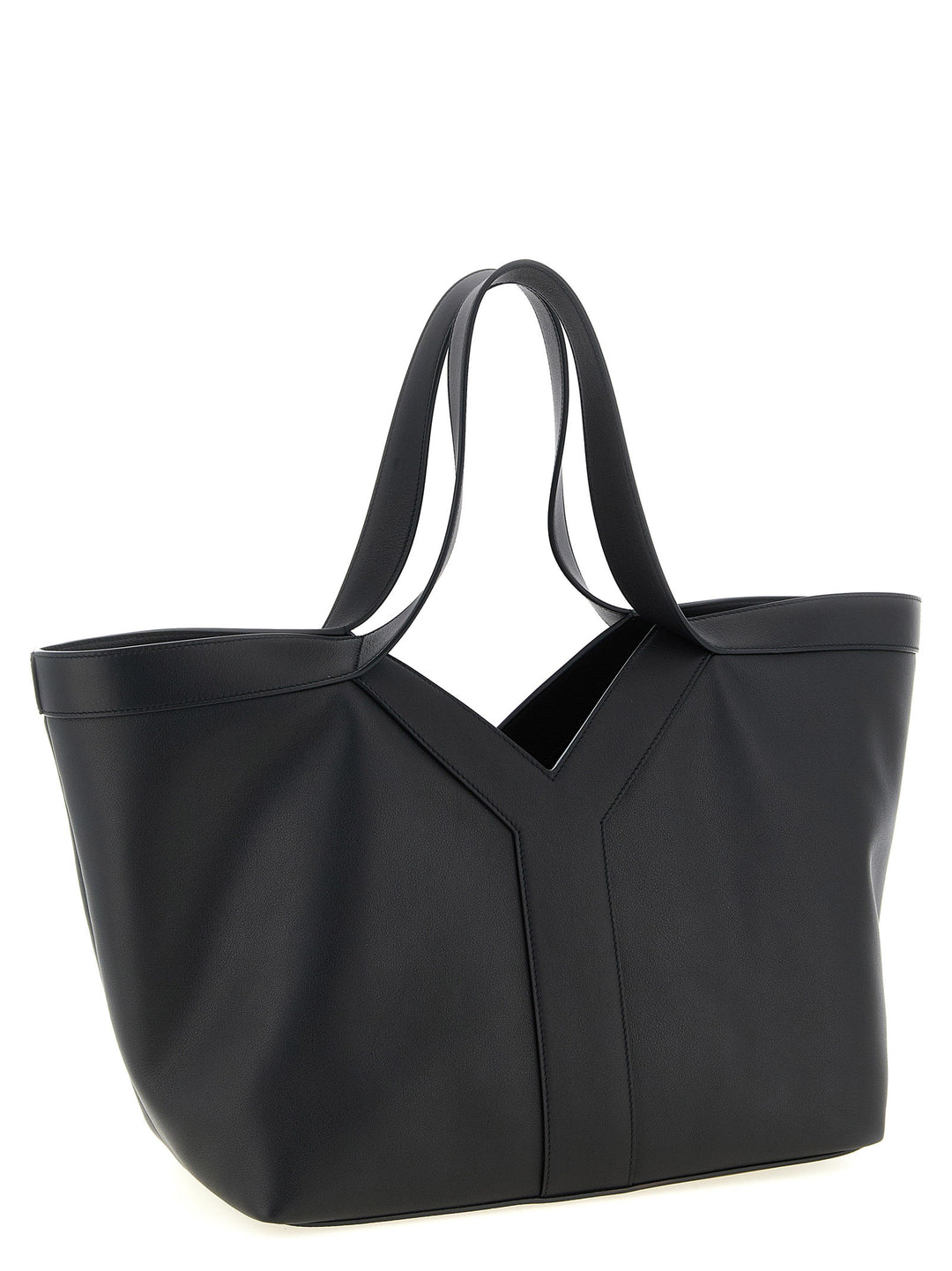 Saint Laurent Y Tote Bag - Black | 6ebdee1f78ee4eb931bcb45c2721a9debe2742a7
