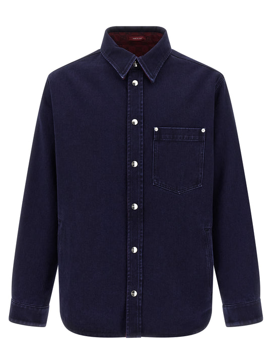 Reversible Shirt Shirt And Blouse Blue