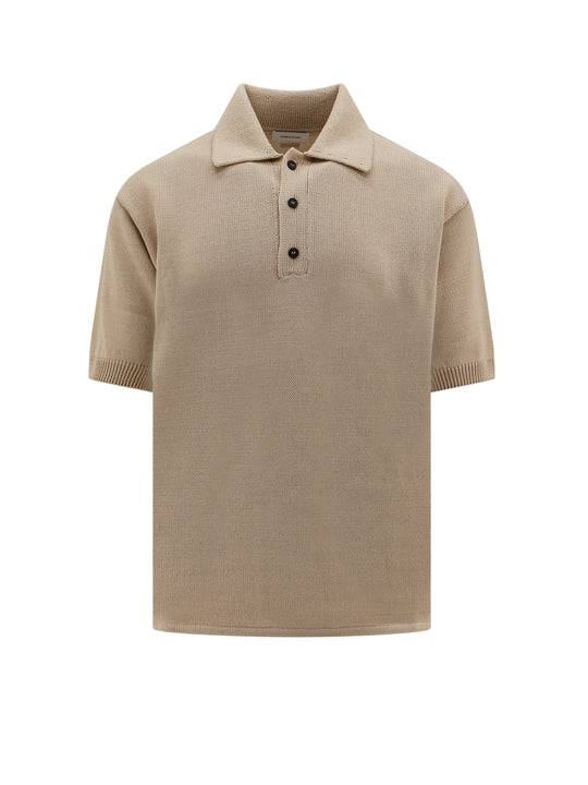 Viscose And Cotton Polo Shirt
