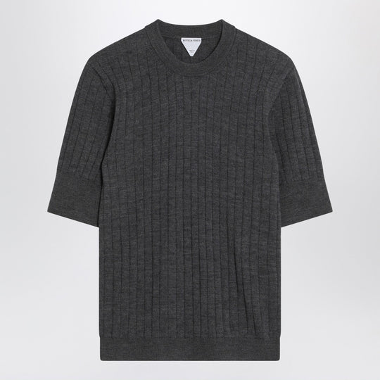 Anthracite Grey Wool Sweater