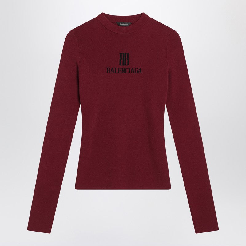Balenciaga Shirts & Tops - Burgundy | 4dd12d10272839ab67c98ccf4b5a8006a7f9b00a