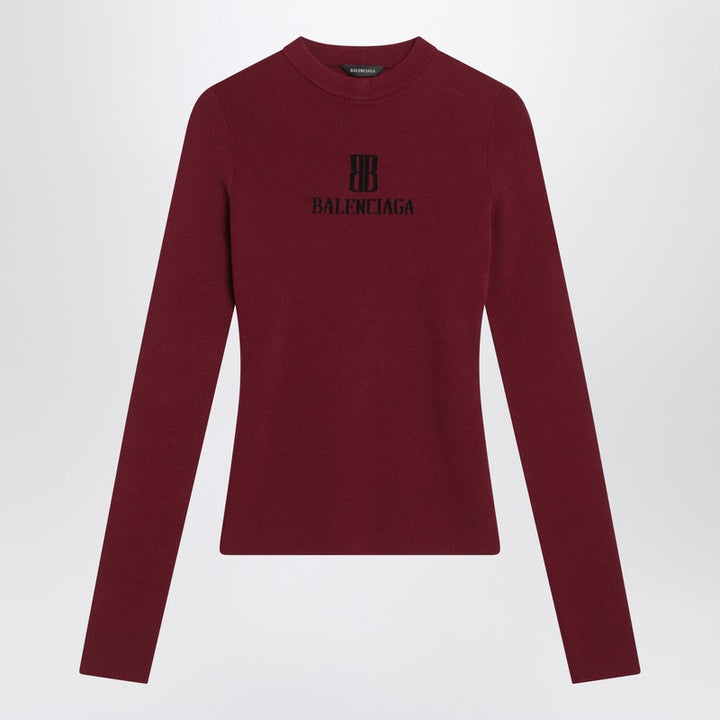 Balenciaga Shirts & Tops - Burgundy | 4dd12d10272839ab67c98ccf4b5a8006a7f9b00a