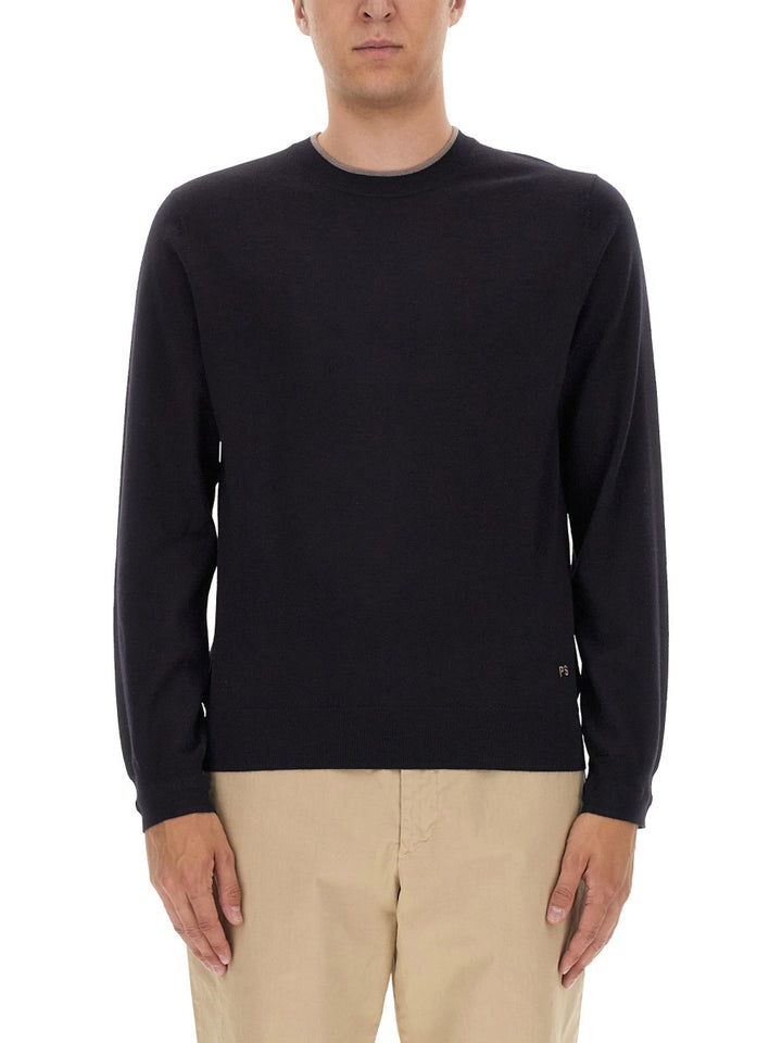 Ps Paul Smith Sweaters - Blue | Wanan Luxury