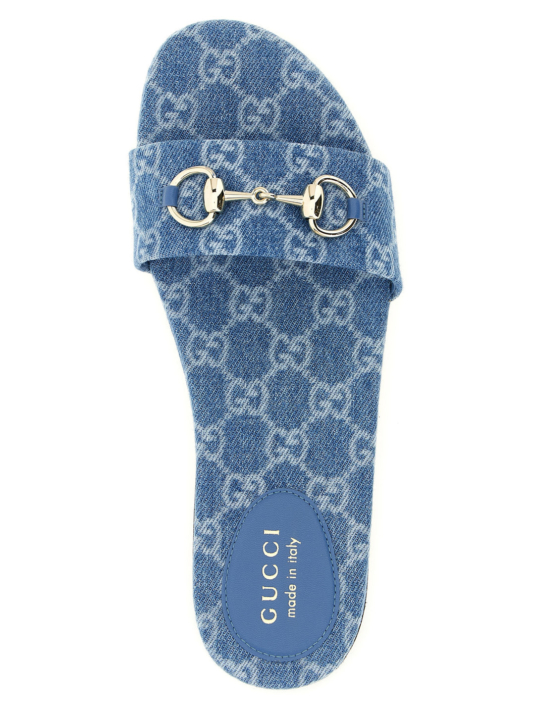 Gucci Morsetto Sandals - Light Blue | 4b2bc6325e475cb69fcf2beeaf20cbf8751a8d66