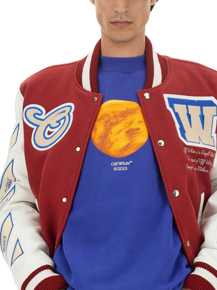 Off-White Sweatshirts - Blue | Wanan Luxury