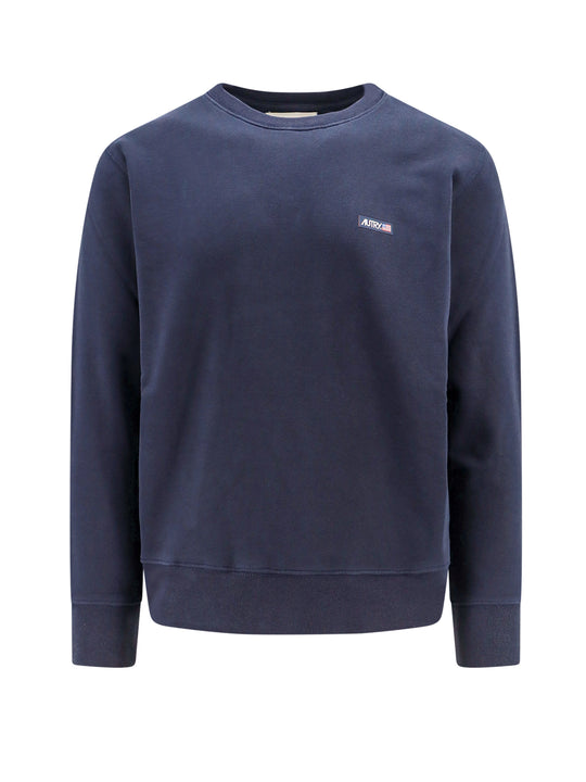 Cotton Sweatshirt With Logo Detail