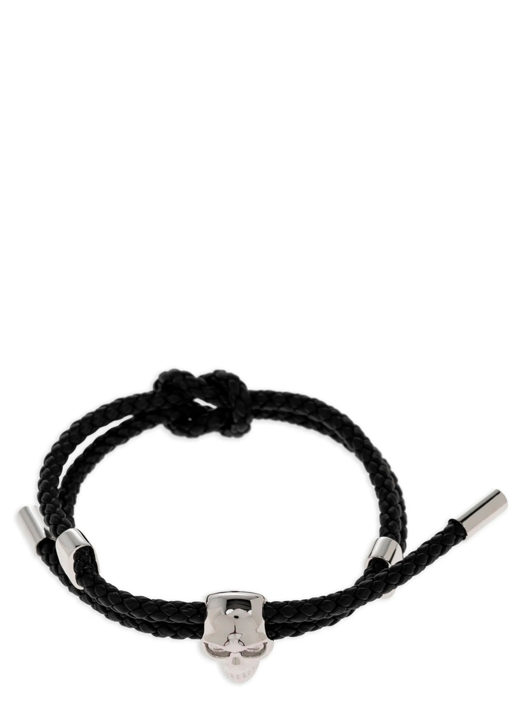 Mcqueen Braided Bracelet Jewelry - Black | c54f18d3d835bc3304e1af34848e914af33007d9