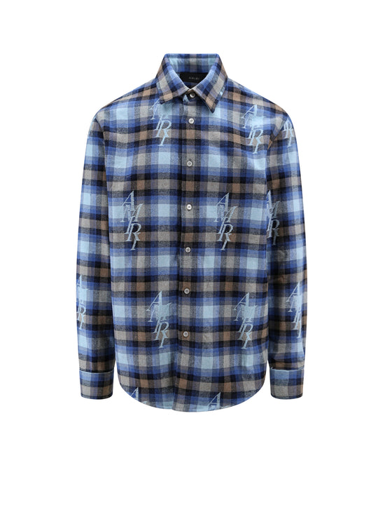 Plaid Shirt With Amiri Pattern