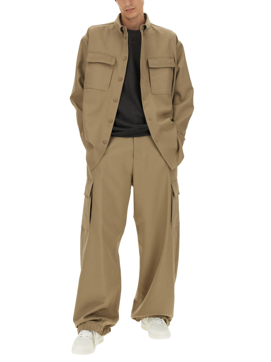 Off-White Shirts - Beige | Wanan Luxury