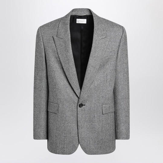 Gray Jacket In Prince Of Wales Check
