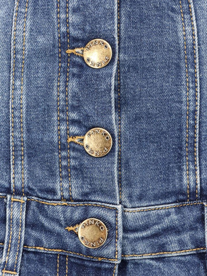 Pinko Dresses - Blue and green | 0bf7dca8a48340aec15c166fc4ae10dc3d7ac06e