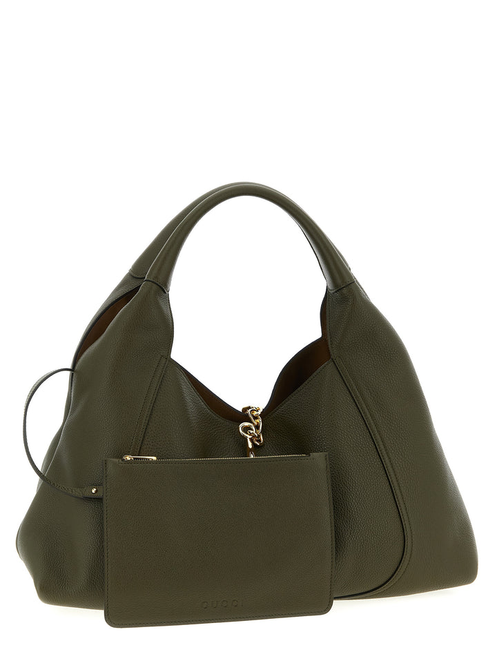 Gucci Gucci Softbit Shoulder Bags - Green | d302499be60354c0bba8b175ecedd9b4073260cf