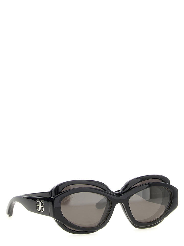 Balenciaga Superbusy Round Sunglasses - Black | 2e0fdf7d82deced3ed2fdab9d88d107fe9a75b50