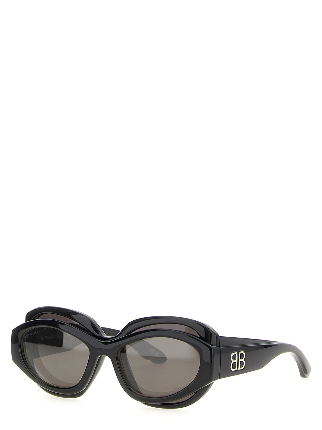 Balenciaga Superbusy Round Sunglasses - Black | 0f50eee80e581d7d4b81efeb01cf367cb8d3b9cd