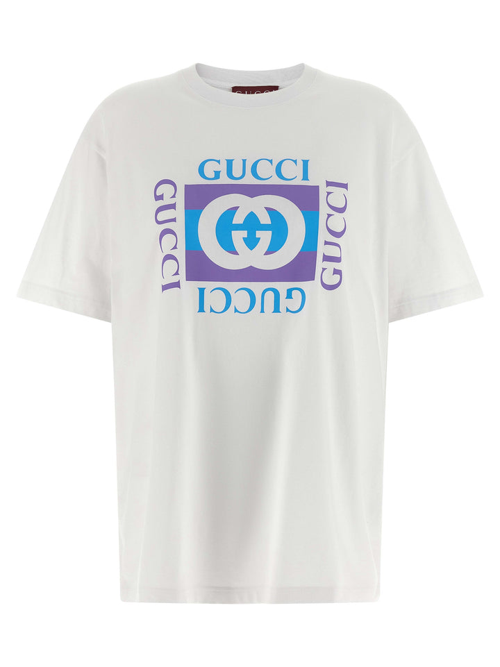 Gucci Gucci Vintage Logo T-shirt - White | eb7f00f39fe48abe7d3038195bf6bf68027a3acd