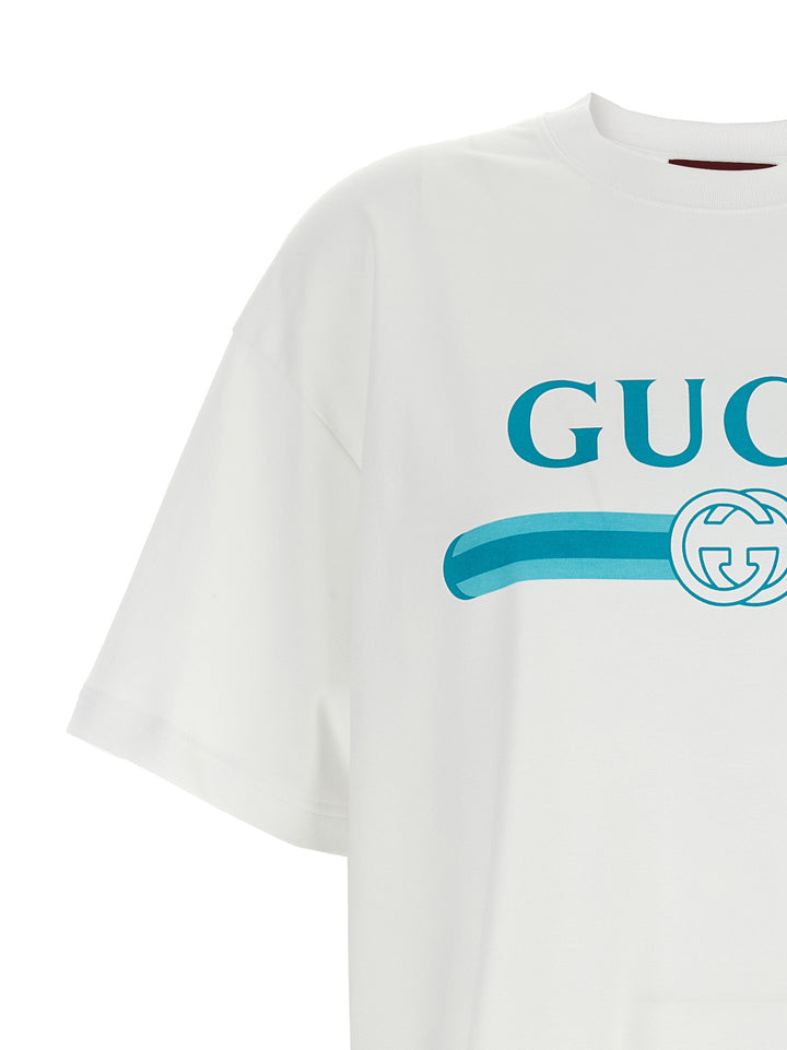 Gucci Gucci Incrocio Gg E Web T-shirt - White | affc36c6bdc18dbc2573e0ba1a0d25e595e8cfa3