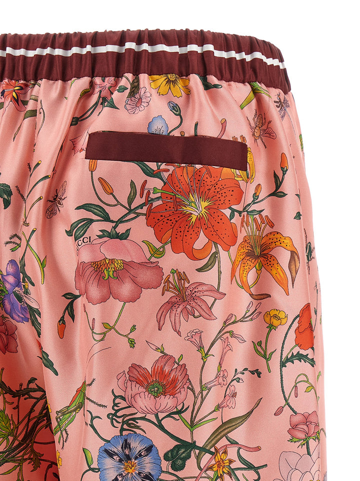 Gucci Flora Pants - Pink | fc395fcfffe1624345ae3b35c503dba24519b1ae