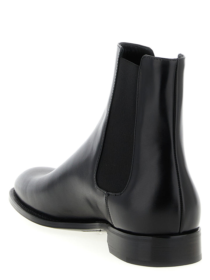 Saint Laurent Adrien Boots and Ankle Boots - Black | 7e03b1214677739416c9f5c75bb22c118ce956ee