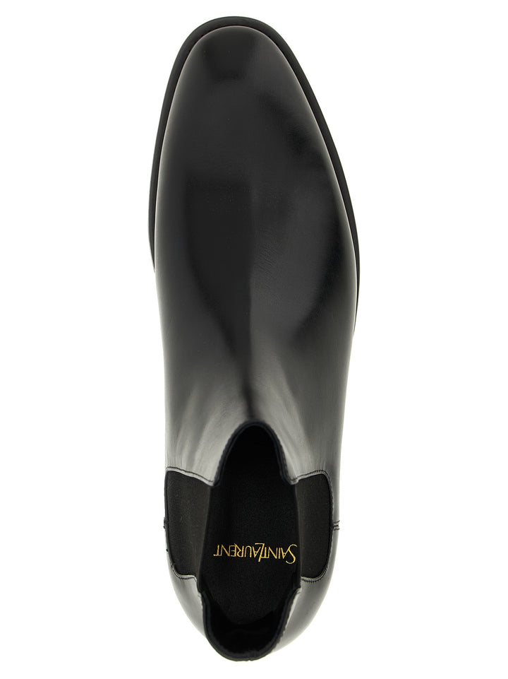 Saint Laurent Adrien Boots and Ankle Boots - Black | 32a533c36406eb6198e92b249e68dda27bdcbea2