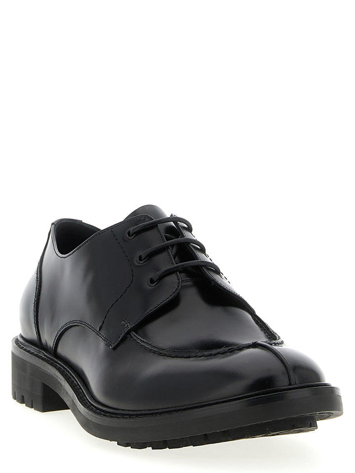 Saint Laurent Lino Lace Up Shoes - Black | a74586a4fc32a8c66179e938754e2e95ab572082
