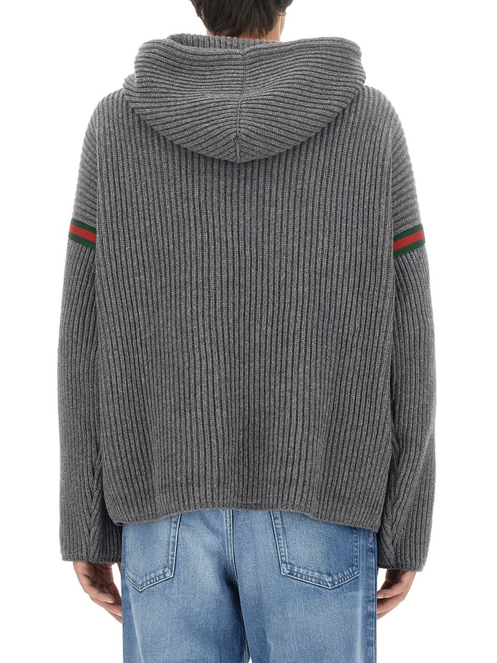 Gucci Sweaters - Grey | fadbb96b3223e76f8e7db96094fd98c7613e04af