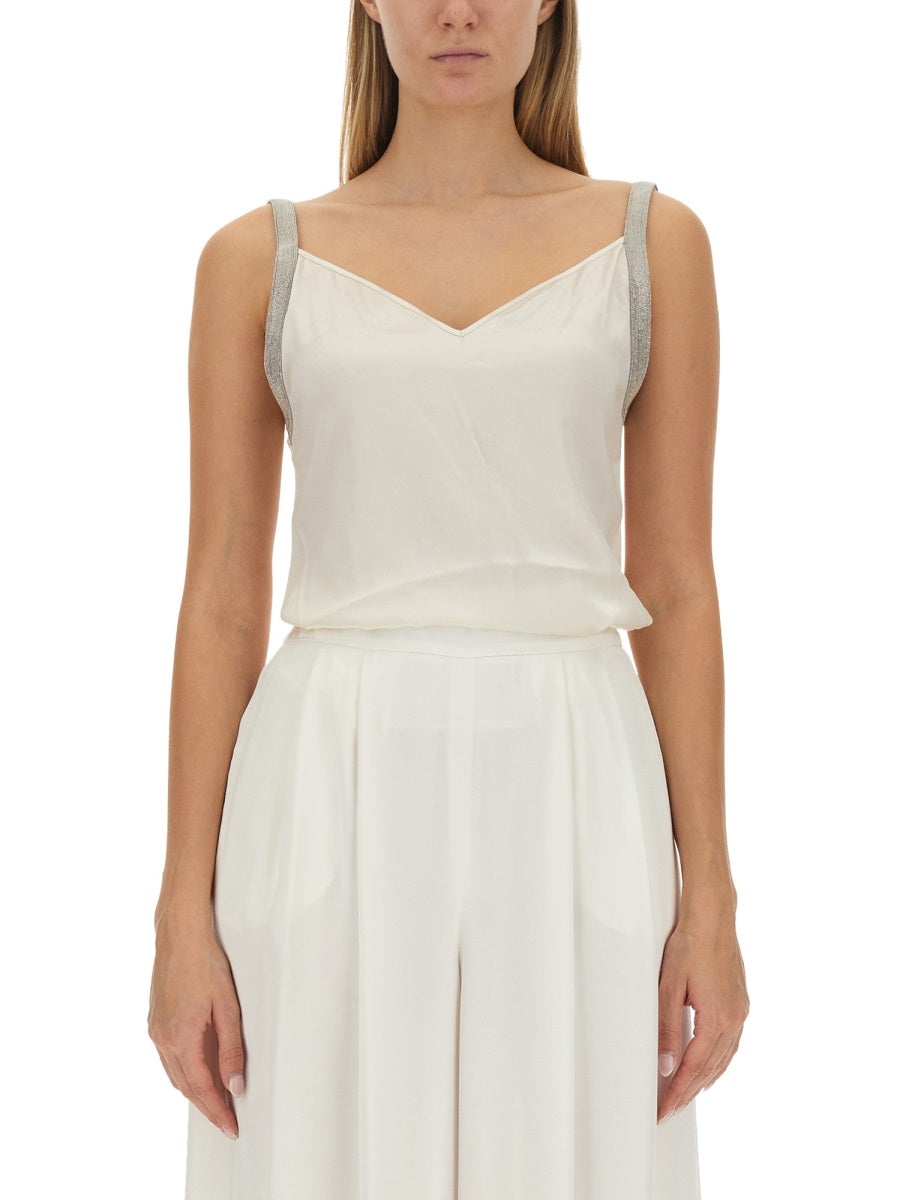 Fabiana Filippi Tops - White | Wanan Luxury