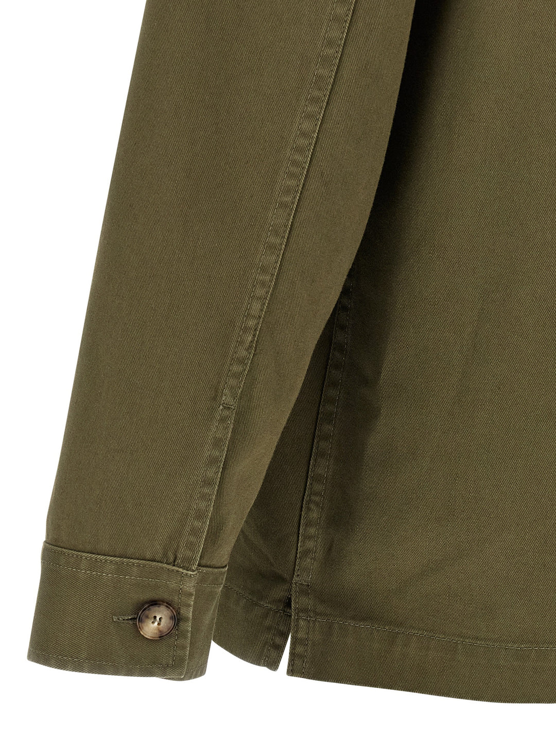 Saint Laurent Cassandre Shirt and Blouse - Green | 185d306d69de63449df86af3bafa03d619c22787