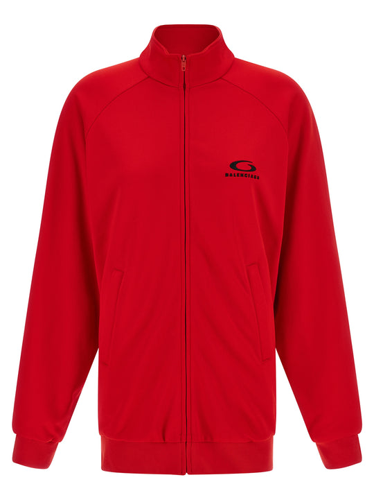 Back Tracksuit Dresses Red