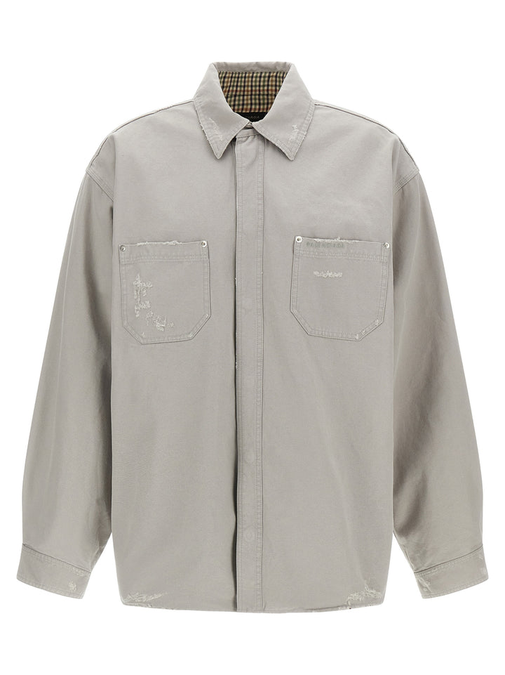 Balenciaga Workwear Shirt and Blouse - Gray | 8e71b25e8dbc2b0659a884e91d3d578a99998477