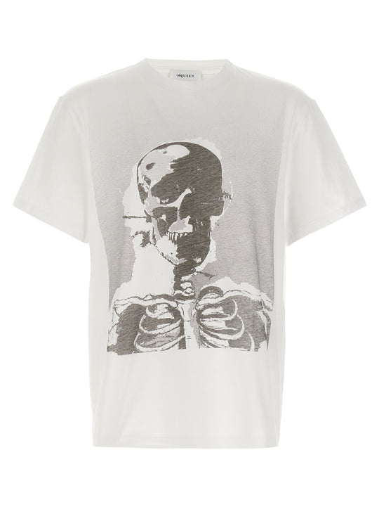 Skeleton T-Shirt White/Black